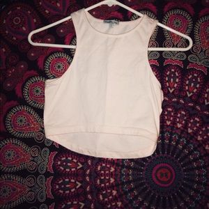 Plain crop top
